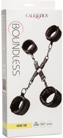 Calexotics Boundless Hog Tie Σετ για Δέσιμο Άκρων σε Μαύρο Χρώμα