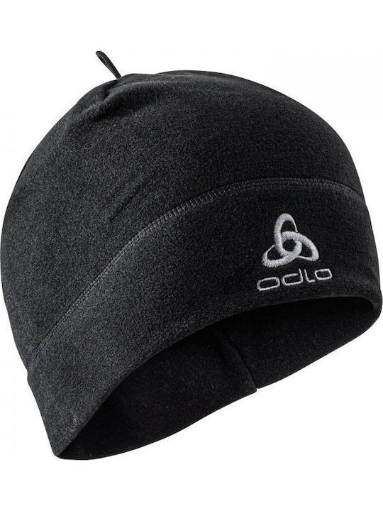 Microfleece Warm Eco Beanie Ανδρικός Fleece Σκούφος σε Μαύρο χρώμα