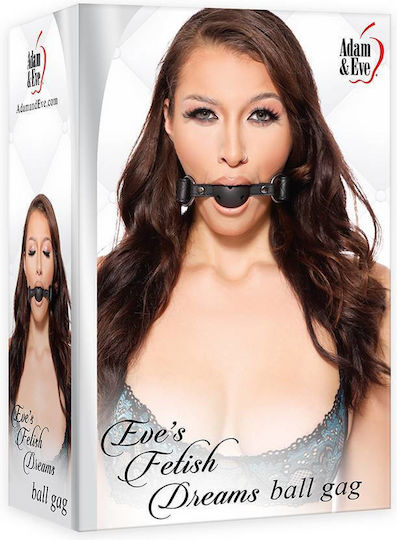 Adam & Eve Fetish Dreams Ball Gag Gag Black