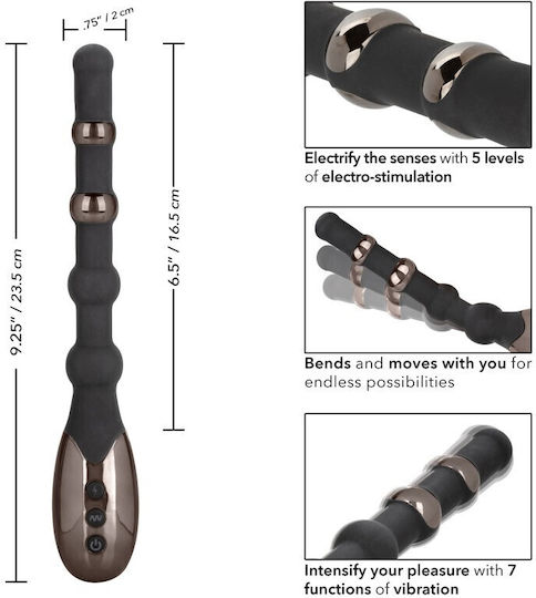Calexotics Volt Electro Beads για Ηλεκτροδιέγερση Black