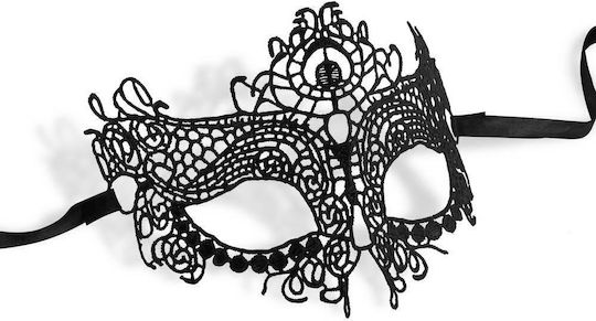 Crushious Mystica BDSM Maske Schwarz