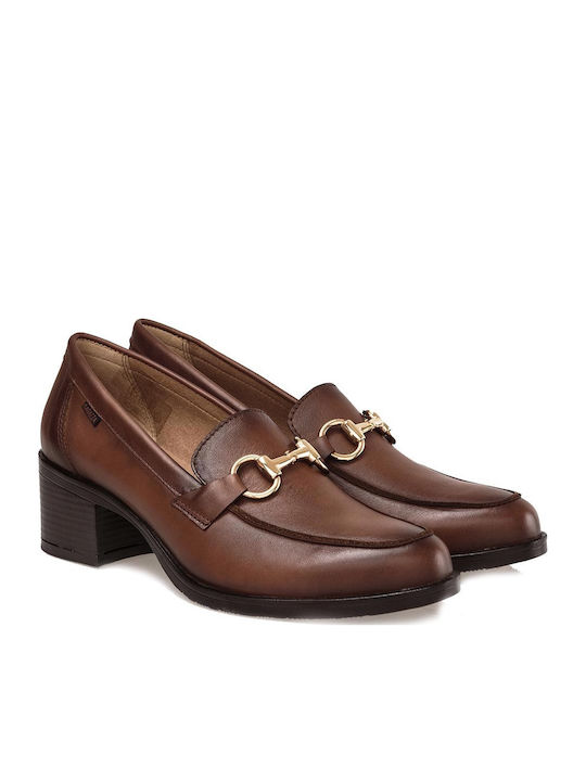 Pantofi cu toc Dark Tabbac