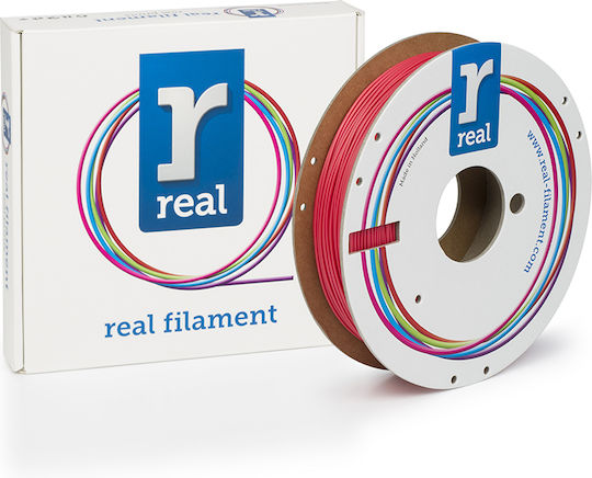 Real Filament RealFlex Filament Pentru Imprimante 3D 1.75mm Roșu 0.5kg 1 Bucată Bobină