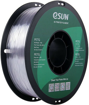 Esun PETG 3D Printer Filament 1.75mm Beige 1kg