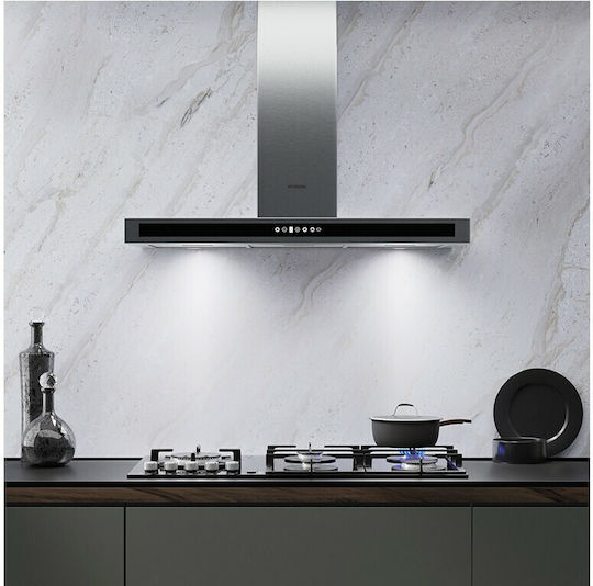Hyundai Chimney Vent Hood 90cm Inox