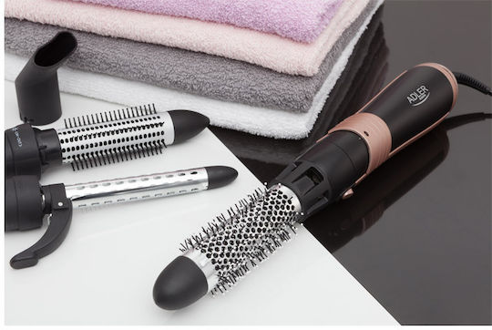 Adler Hair Styler Ηλεκτρική Βούρτσα με Αέρα για Ίσιωμα και Μπούκλες 1200W