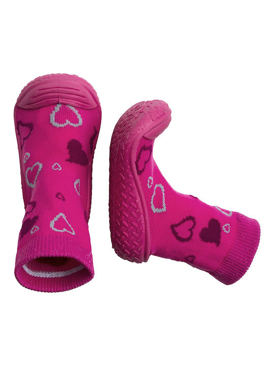 Chicco Șosete-Pantofi Lungi pentru Copii Fuchsia