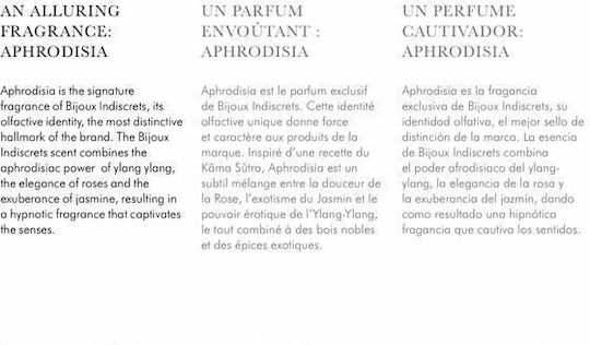 Bijoux Indiscrets Aphrodisia Body Mist Duft mit Pheromonen für Frauen als Spray 100ml