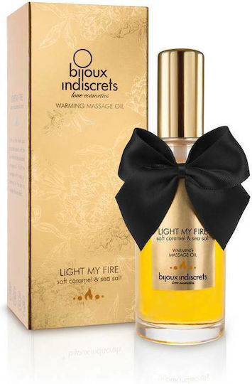 Bijoux Indiscrets Warming Light My Fire Λάδι για Μασάζ σε Spray με Άρωμα Soft Caramel Sea Salt 100ml