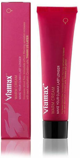 Viamax Warm Stimulation Creme für Frauen 15ml