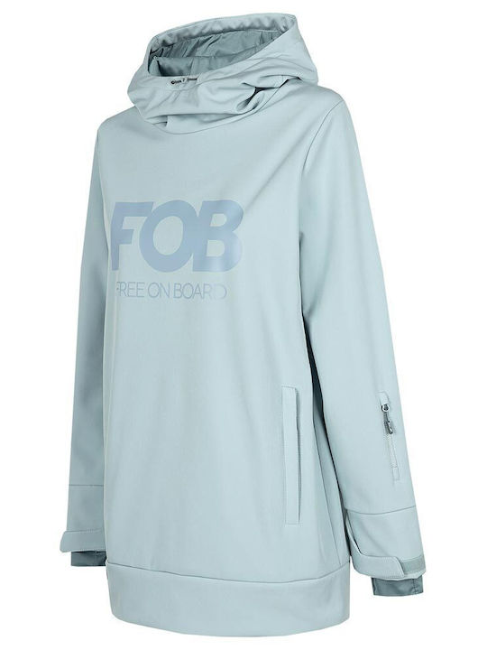 Softshell Γυναικείο Φούτερ Γαλάζιο