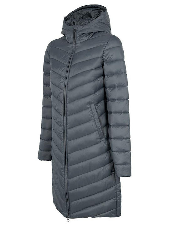 Women's for Hiking Short Puffer Jacket for Winter Blue