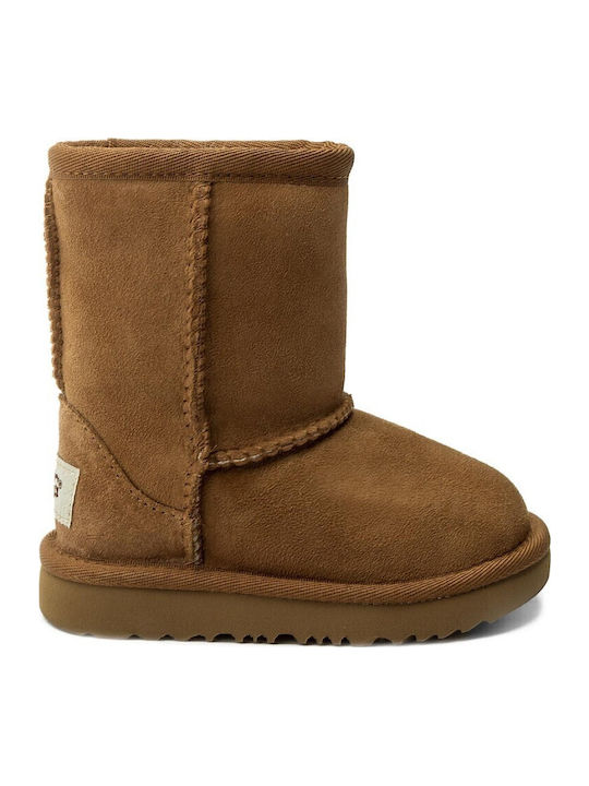 Classic II Suede Παιδικές Μπότες Καφέ