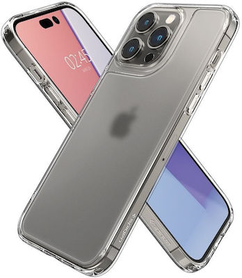 Spigen Quartz Hybrid Back Cover Σιλικόνης Matte Clear (iPhone 14 Pro)