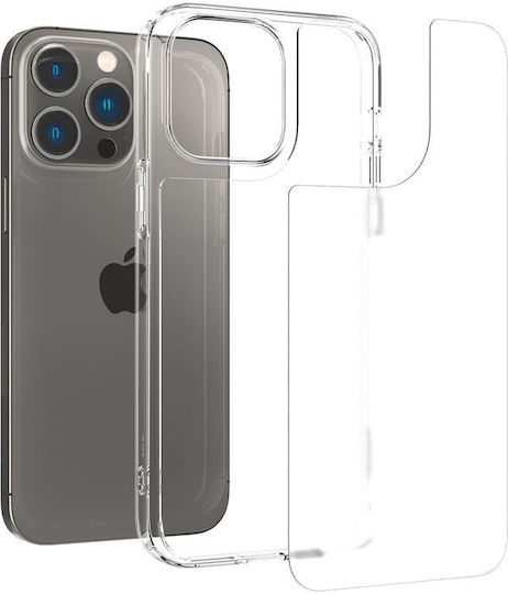 Spigen Quartz Hybrid Задна корица Силикон Матово прозрачно (iPhone 14 Pro)