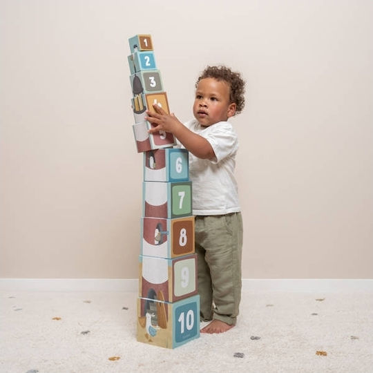 Little Dutch Stacking Toy Sailors Bay for 18++ Months