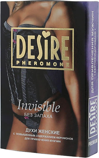 Desire Invisible с феромони за нея без аромат в спрей 5мл