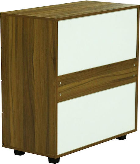 Wooden Chest of Drawers for Bedroom with 4 Drawers 80x40x83cm