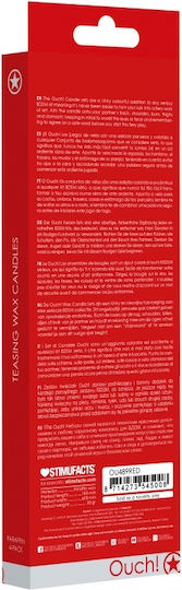 Shots Ouch! Parafin Teasing Wax Candles Large 4-pack Κερί για Μασάζ 4τμχ