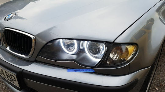 Car Headlight Angel Eye Ring 12V BMW E46 White Color