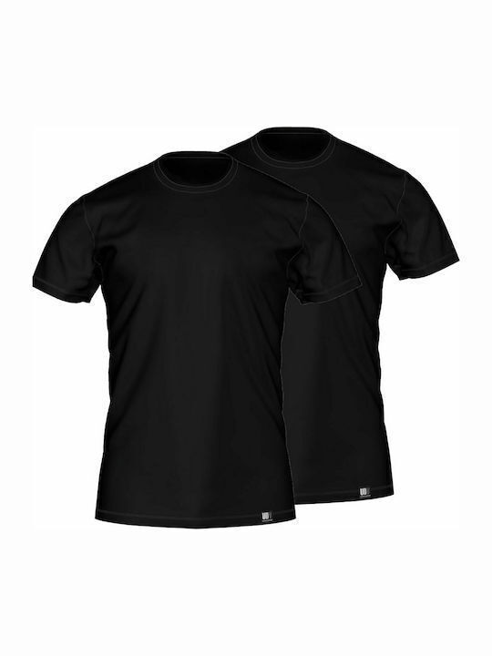 Herren Unterhemden in Schwarz Farbe 2Packung