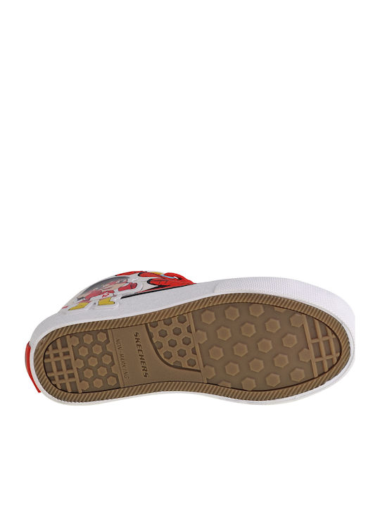Street Fame Kinder Sneakers Hoch Rot