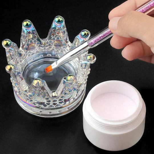 UpLac Brush Holder Crown Art COSMO-10503