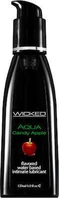 Wicked Aqua Flavored Lubricant Candy Apple 120ml