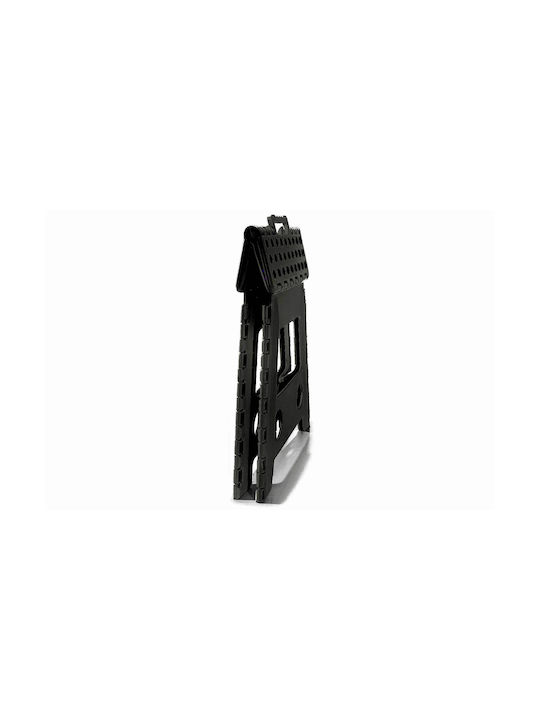 Plastic Black Stool 29x22x39cm Plastic Black Stool 29x22x39cm