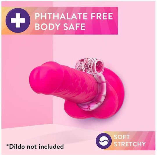 Blush Arouser Vibrating C Ring Pink
