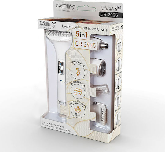 Camry Epilator Set Epilator for Face, Body & Bikini CR2935