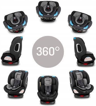Momi Tordi Καθισματάκι Αυτοκινήτου με Isofix Black 0-36 kg
