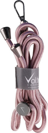 Volte-Tel VT31 Λουράκι Λαιμού για Κινητά Ροζ Χρυσό