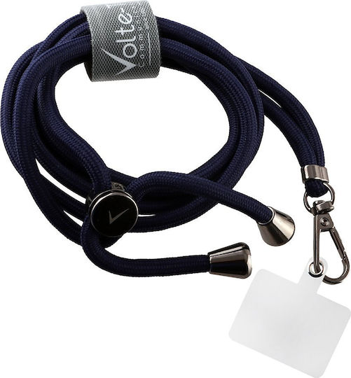 Volte-Tel Neck Strap Λουράκι Λαιμού για Κινητά Σκούρο Μπλε