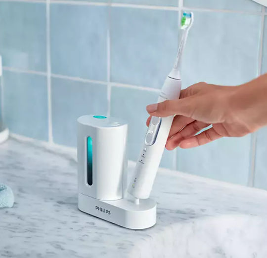 Philips Uv Sanitizer AVENT Sonicare UV Sanitiser Sterilizer in White Color HX6907/01