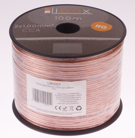 Libox Libox Speaker Cable Unterminated 100m (LB0007) 1pcs