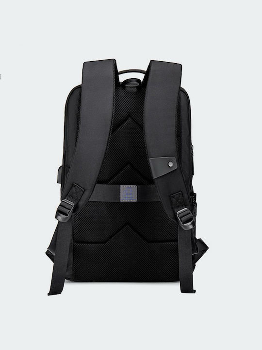 Arctic Hunter Golden Wolf GB00399 Wasserdicht Tasche Rucksack für Laptop 15.6" in Schwarz Farbe