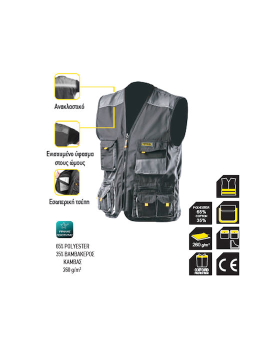 Topmaster Arbeitsweste Gray
