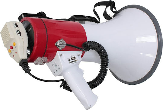 LTC Audio MEGA50W Megaphone 50W with Voice Recording