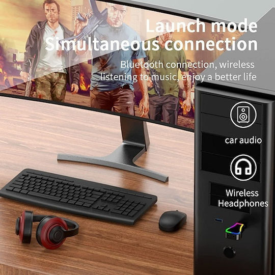 Andowl Bluetooth 5.0 Приемник и Предавател с USB Изход