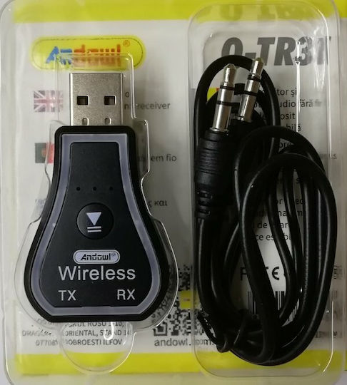 Andowl Bluetooth 5.0 Приемник и Предавател с USB Изход