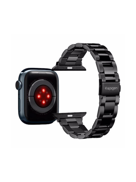 Spigen Modern Fit Strap Stainless Steel Black (Apple Watch 38/40/41/42mm) AMP04803