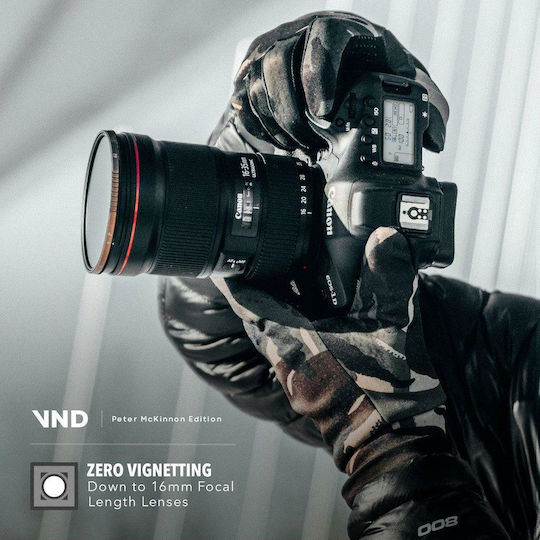 Polar Pro VND Peter McKinnon Edition II (6-9 stops) Filter Variable ND 77mm for Camera Lenses