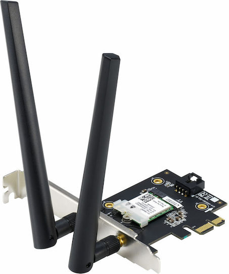 Asus Безжична мрежова карта Wi‑Fi 6 - Wi‑Fi 6 (1800Mbps) PCI-e