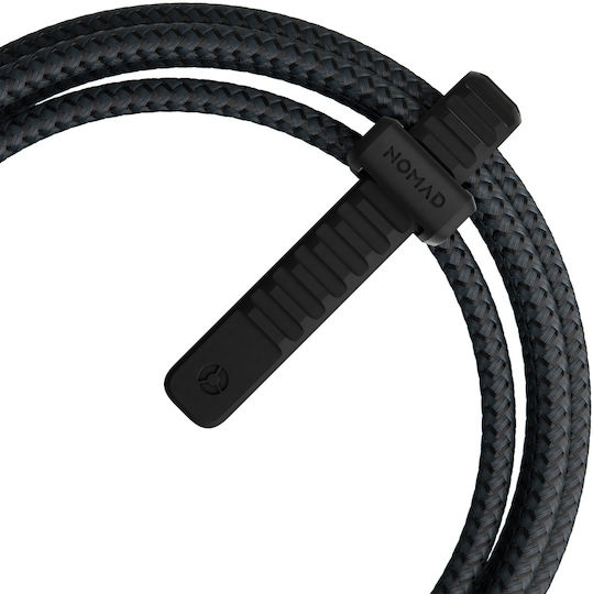 Nomad Kevlar Braided USB 2.0 Cable USB-C Male - USB-C PD Black 1.5m NM01914000