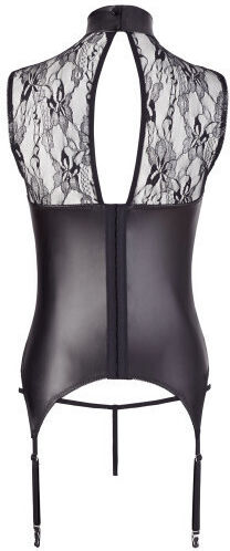 Cottelli Collection Basque with String Sexy Dessous-Set Black
