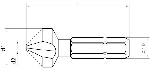 Wurth Zebra Cutter Bit HSS 12mm