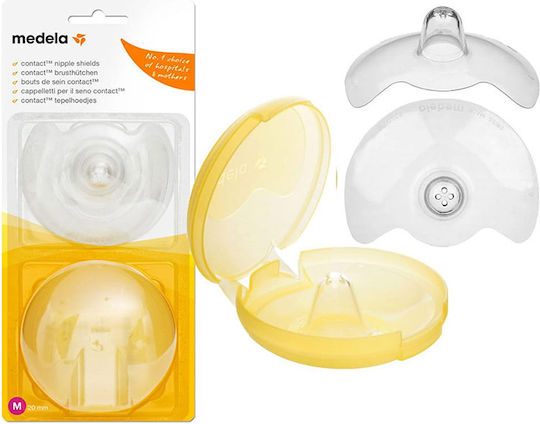 Medela Πλενόμενα Ψευδοθηλές Contact Medium 2τμχ