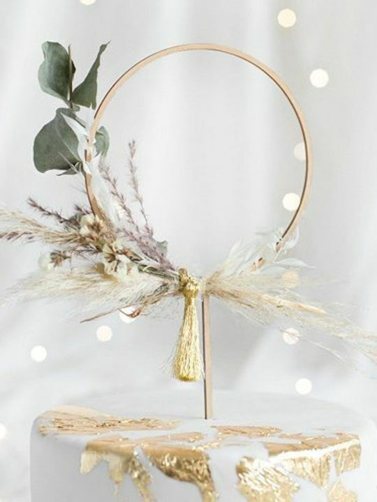 PartyDeco Wedding Cake Topper 24cm
