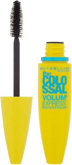 Maybelline The Colossal Volum Express Водоустойчив Маскара за Обем Glam Black 9.5мл